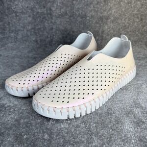 Ilse Jacobsen Hornbak Slip On‎ Shoes Womens EU 39 US 8.5 Iridescent Tulip